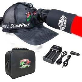 Wicked Lights ScanPro iC GEN4 RED Night Hunting Headlamp Kit W2102