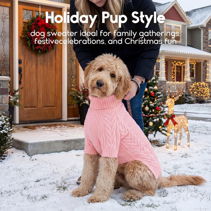 ASENKU Extra-Large Dog Sweater, Dog Sweaters for Extra Large Dogs,