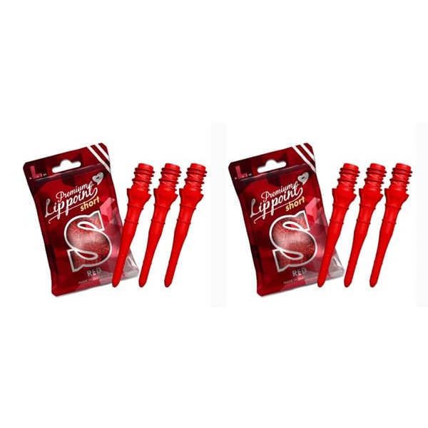 LSTYLE Premium Lippoint – Short – Red – 60 Count