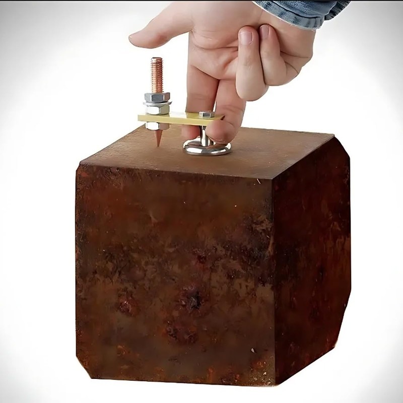 2PCS Magnetic Welding Ground Clamps - Strong Magnet Head Support