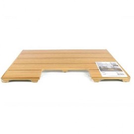 Medium Oak Pattern Multipurpose Wooden Footrest for Bathroom and Floor Wooden Footrest