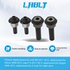 4PCS Front Subframe Crossmember Bushing Kit Replacement for Nissan Rogue