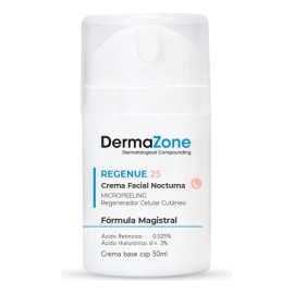 Crema Regenue 25 Micropeeling 50ml De Aplicación Noche Tipo de piel Regenue 25 Dermazone