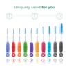 GUM TRAV-LER Interdental Brushes for Thorough Cleaning Between Teeth Flexible