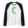 Creative Bold Green Letter C - Design Alphabet - Marker