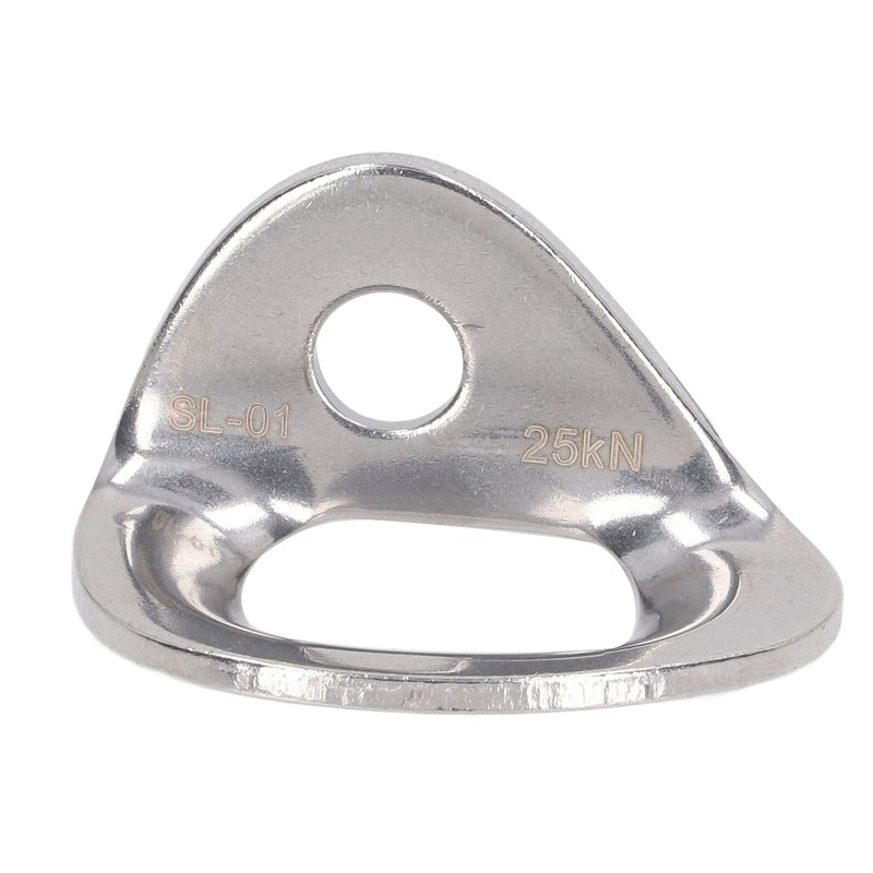 10Pcs Climbing Hanger Lightweight Stainless Steel Rock Climbing Anchors for