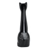 Allure Home Creation Black Cat 2-Piece Toilet Brush Holder and