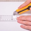 ITOCHU Retail Link Acrylic Ruler 11.8 inches (30 cm) Metal