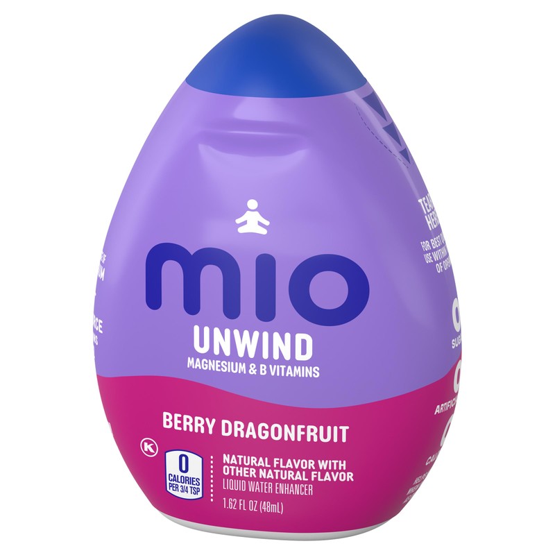 mio Unwind Berry Dragonfruit Liquid Water Enhancer with Magnesium &