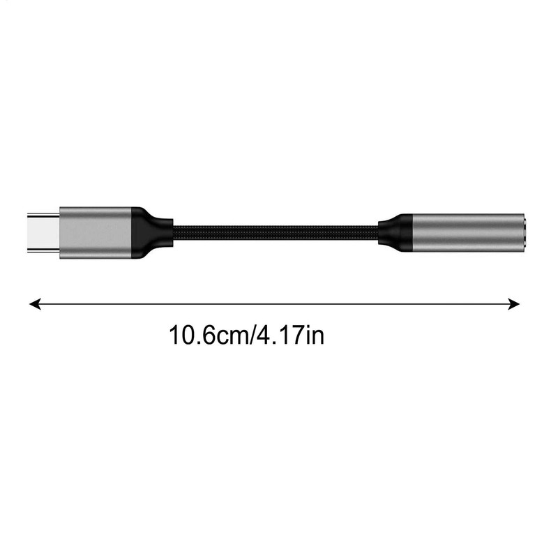 3.5 Mm Headphone Jack Adapter, Type C to Jack Dongle