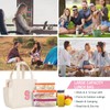 Joymee Leather Lunch Box Lunch Bag for Women Adult Insulated