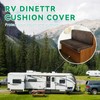 molasofa Leather Like RV Dinette Cushion Covers, RV Booth Seat