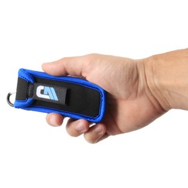 CASEMATIX Lip Balm Holder – Clip on Neoprene Chapstick Pouch Easily clips onto Backpack or belt for Convenient Travel and Storage - Carabiner Included