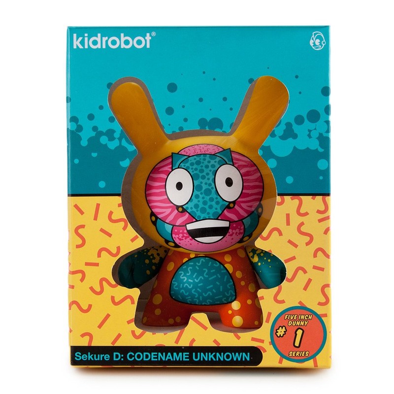 Kidrobot Codename Unknown 5 inch Dunny Vinyl Figure