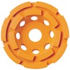 TRUSCO TDCW-4D Diamond Cup Wheel, Φ3.9 x 0.8 inches (100