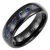 Willis Judd New Mens Tungsten Band Ring Engraved Forever Together