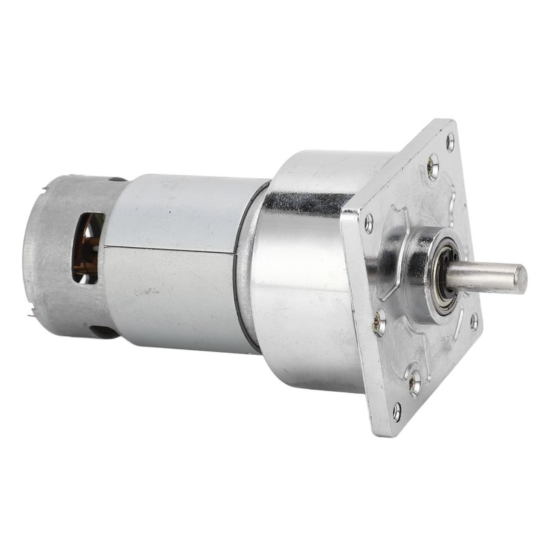 DC Geared Motor Self Locking Aluminum Alloy Shell Brass Coil