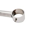 Rannb Ceiling-Mount Bracket Wardrobe Pipe Bracket Rod Lever Support Holder