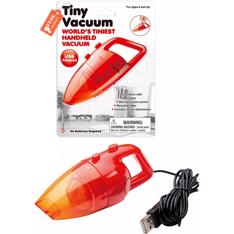 PMT Holdings PLAYMAKER TINY VACUUM - WORLD'S TINIEST HANDHELD VACUUM