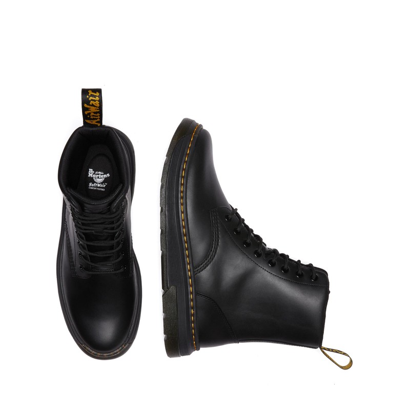 Dr. Martens 31222001130 Crewson Black Classic Pull Up 130