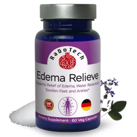 RaDoTech Edema Relief Water Pills Natural Diuretics for Water Retention Foot Leg Swelling