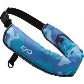 JES-BASARO B-Life-Jac-MN/AT Life Jacket, Manual Inflatable, Fishing, For Adults, Children, Waist Wrap, Belt Type, Japanese Manufacturer (English Language Not Guaranteed)