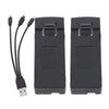 2PCS 3.7v 2600mah RC Aircraft Lithium Battery with Charge Line