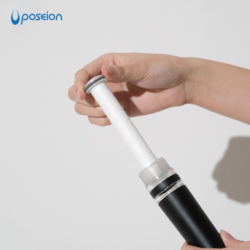 POSEION Shower Head Sediment Filter – 4 Replacement Showerhead Filters