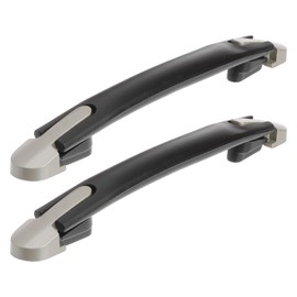 DOITOOL 2pcs Luggage Handle Replacement- 21cm Flexible Replacement Suitcase Handle- Parts Grip Part for Case (Black) NDN29S19I58VPU 23*2.5cm
