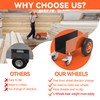AIWFL Panel Dolly Heavy Duty Door Cart 1200LBS Capacity 4