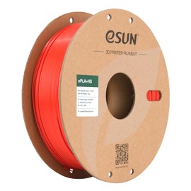 eSUN High Speed PLA+ Filament 1.75mm, 3D Printer Filament Speedy PLA Plus for Fast Printing, Dimensional Accuracy +/- 0.03mm, 1KG Cardboard Spool (2.2 LBS) 3D Printing Filament for 3D Printers, Red