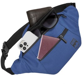 RUVO Bum Bag Men and Women | Anti-Theft Bum Bag | Outdoor Belt Bag Men & Women | Suitable for Travel, Sports, Festivals & All Activities