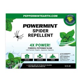 Powermint 16 Oz Peppermint Oil Spider Spray 2-Pack