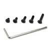 iexcell 250 Pcs M3 x 6/8/10/12/16 Alloy Steel 10.9 Grade