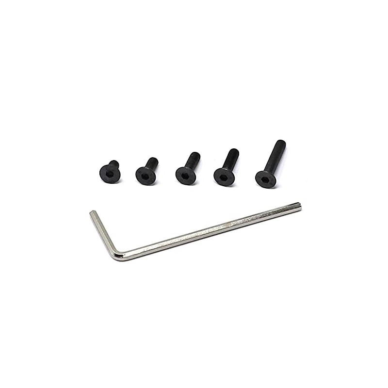 iexcell 250 Pcs M3 x 6/8/10/12/16 Alloy Steel 10.9 Grade