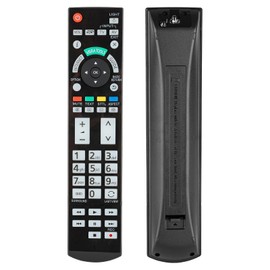 The Remote Control N2QAYB000715 is Compatible with Panasonic Viera TV TX-L42DT50B TX-L42ET50E TX-L42ET50Y TX-L42WT50T TX-L47DT50 TX-L55DT50Y Replacement for the Controller