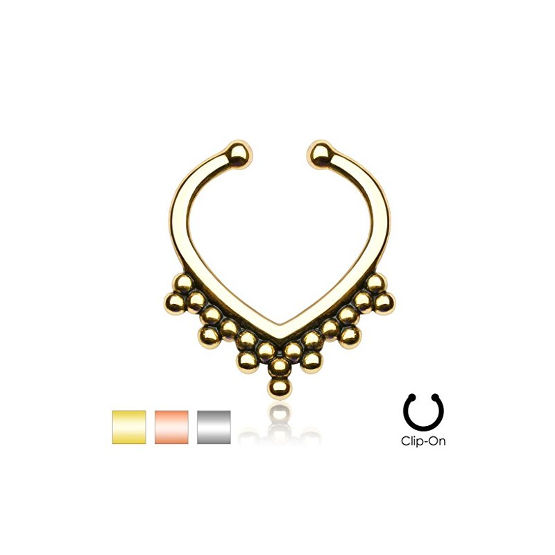 Autiga Nose Piercing Nose Ring Fake Piercing Septum Helix Piercing