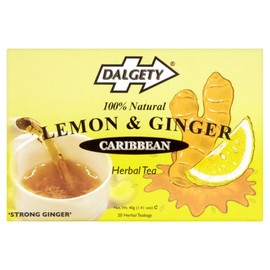 ( 6 Pack) Dalgety Lemon & Ginger Tea - 40g