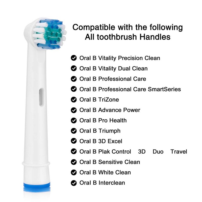 12pcs Electric Toothbrush Head Compatible with Oral B Electric Toothbrush