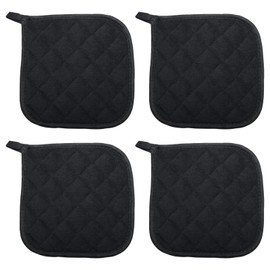 4 Pcs Pot Holder, Pot Holders Heat Resistant, Oven Cloths, Potholders & Oven Gloves, For Kitchen Cooking & Baking - Heat Resistant, Thick & Safe, Protection Of Hands From Hot Utensils