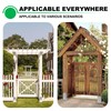 Andorm 2 Pack 4 x 4 Post Anchor Base, Adjustable
