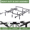 Full Metal Bed Frame, 7 Inch Low Heavy Duty Platform