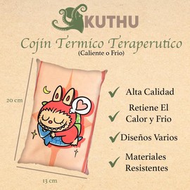 Cojin Termico De Semillas Kuthu (Diseños Varios) (Plantitas)