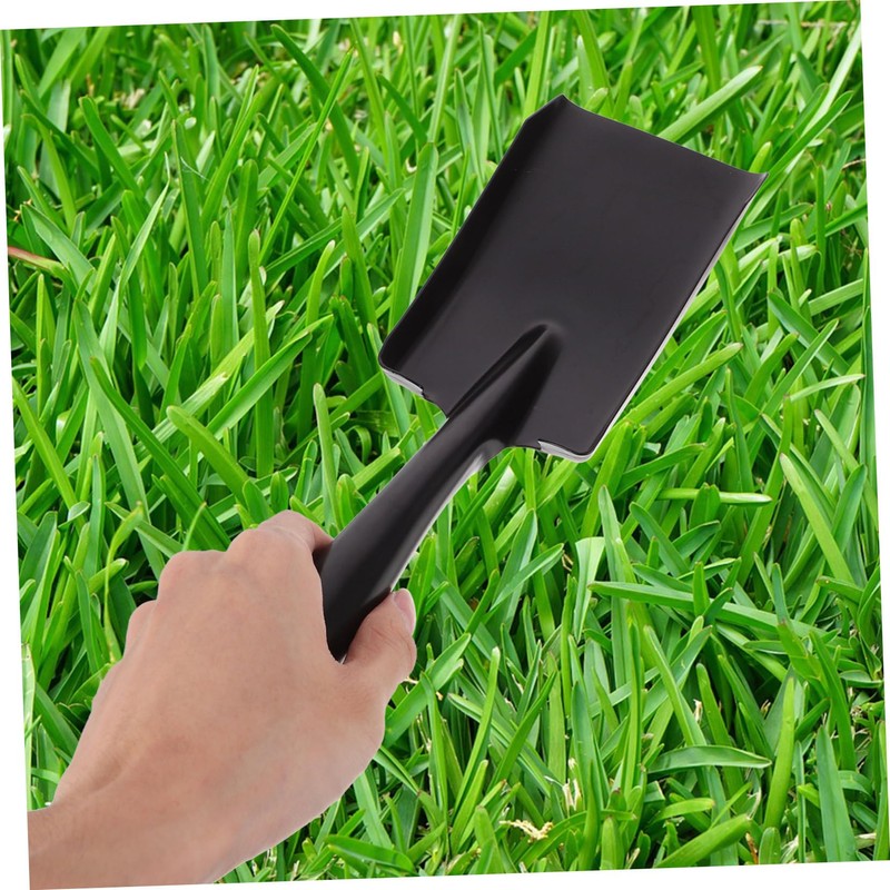 ABOOFAN Gardening Beach Shovel Farm Metal Shovel Replaceable Ice Scraper