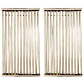 Htanch SA5375 (2-Pack) Stainless Steel Cooking Grates for TEC Gas Grill Patio II & Sterling II ﻿