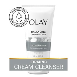 Olay Regenerist Collagen Peptide 24, Limpiador Facial, Libre de Fragancia, 150 mL