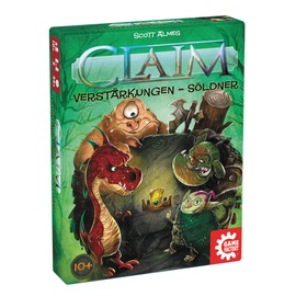 Game Factory 646262 Claim, Card Game, Stitch Game, Reinforcement, Expansion (Mercenaries)