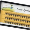 BODERMINCER 10D 60pcs Black Handmade False Eyelashes Natural Long Individual
