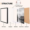 Fixwal 8.5x11 Picture Frame Set of 6 Certificate Frames with