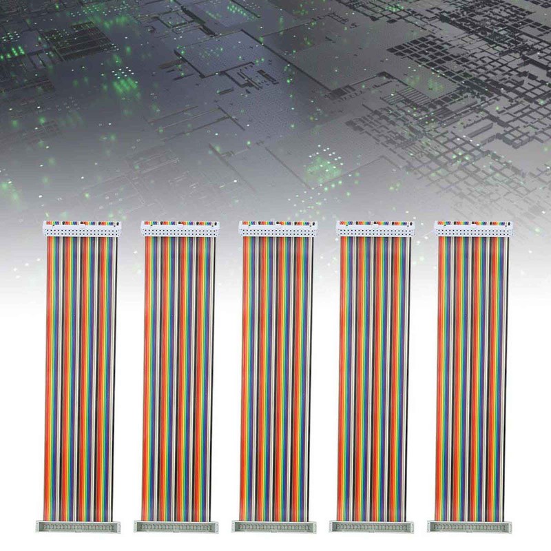 5Pcs GPIO Cable for Raspberry Pi Male to Female 40pin